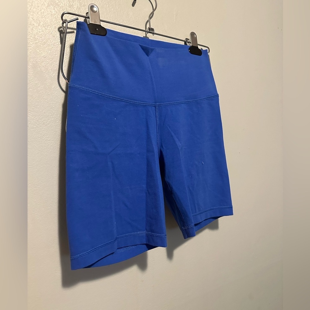 TNA cheeky high rise shorts size S cobalt blue - Picture 2 of 11
